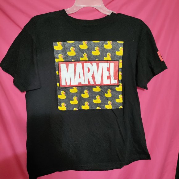 Marvel - Short Sleeve Rubber Duckie Graphic Shirt - Picture 1 of 3